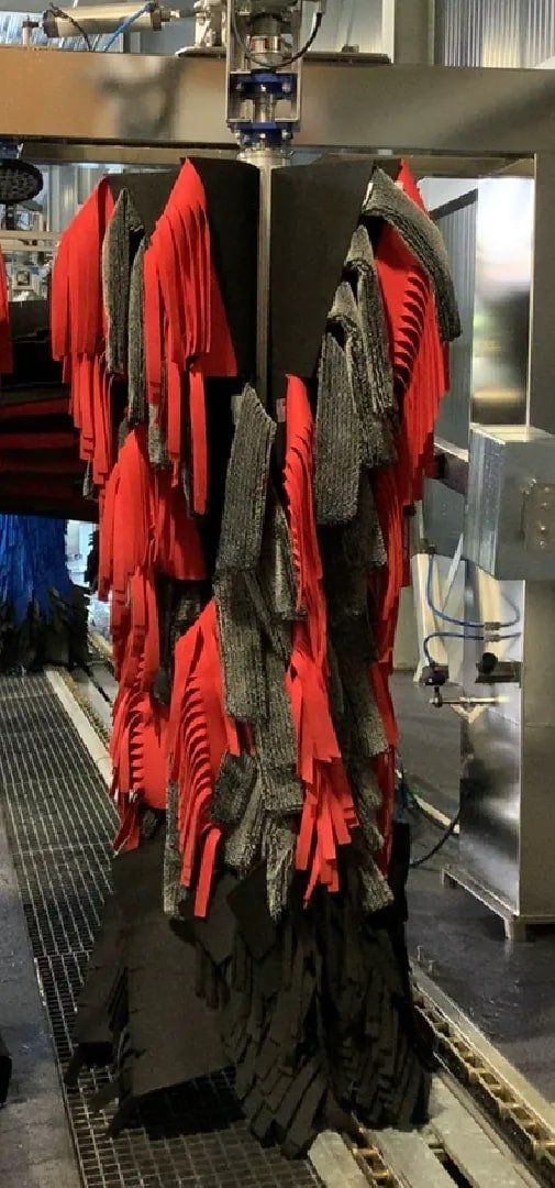 microwash seitenbürsten material waschanlage