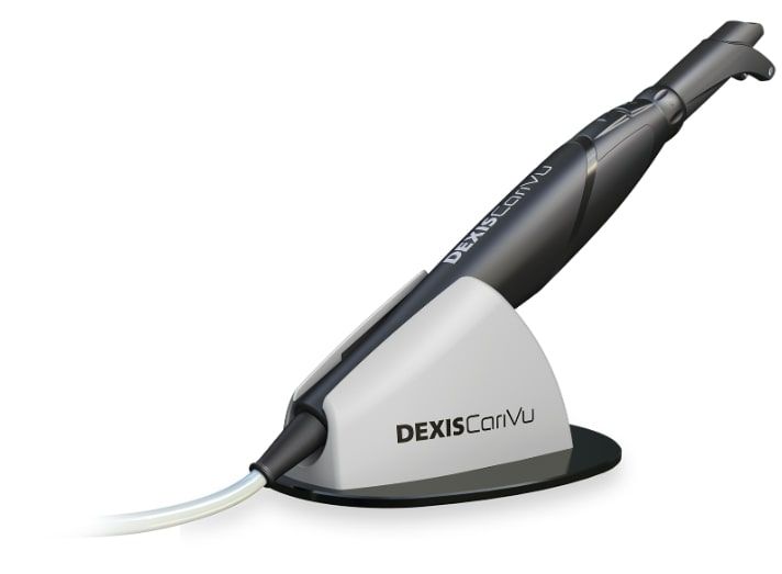A device that says dexisco mu on it