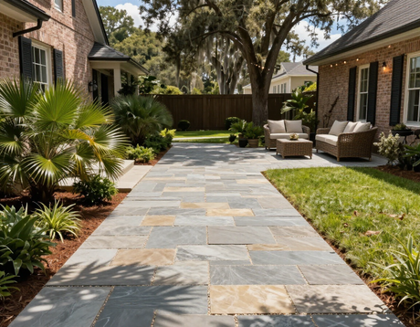 Patios and walkways