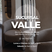 Un cartel que dice sucursal guadalupe.