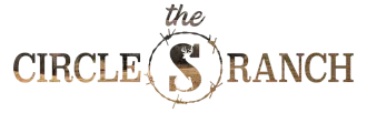 Logo reading “The Circle S Ranch” with a circular brand mark over the S.