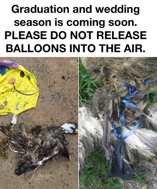 a picture of a deflated balloon