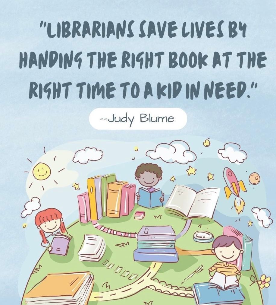 Librarians save lives by handing the right book at the right time to a kid in need