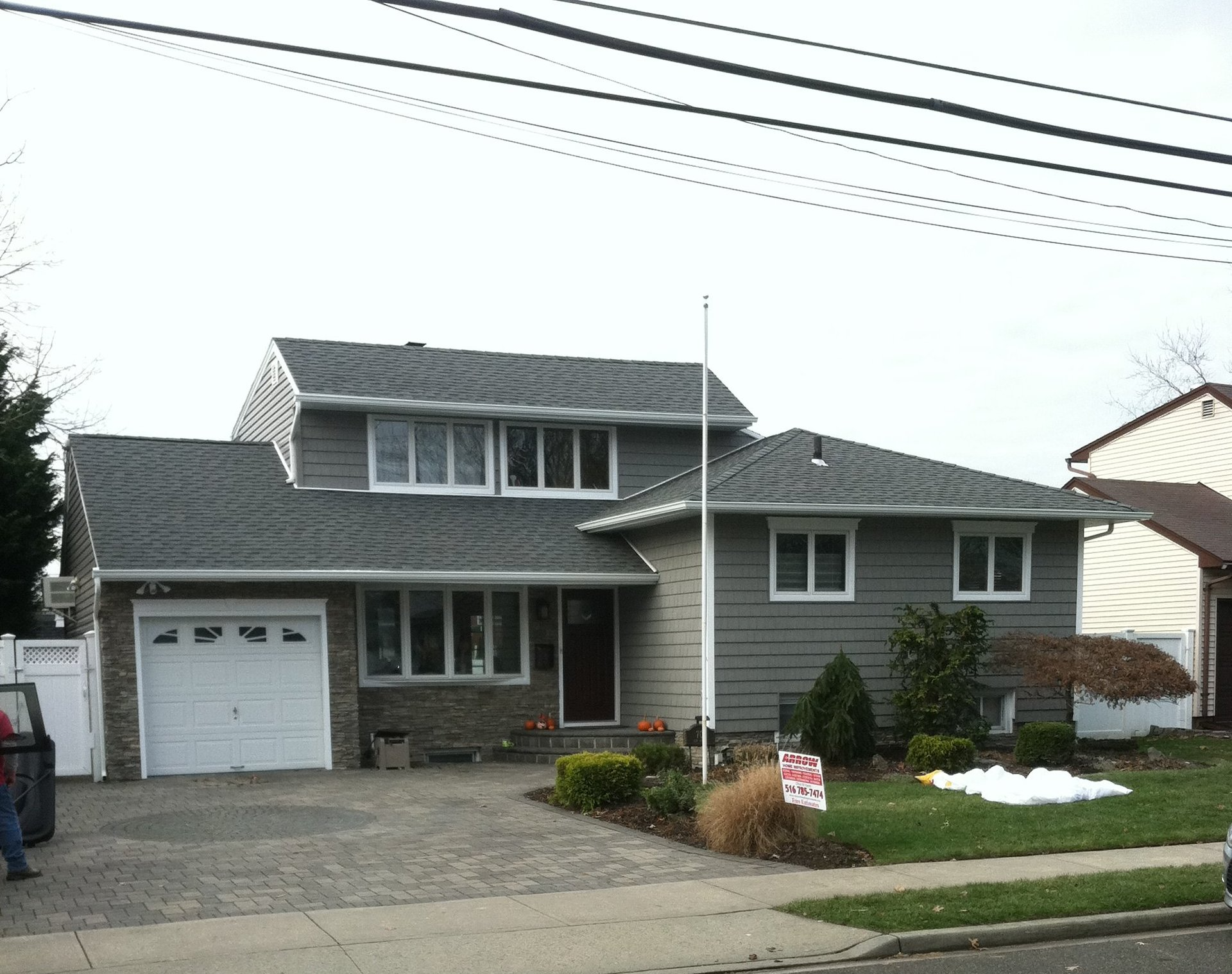 siding installation by Arrow Home Improvements in Seaford NY