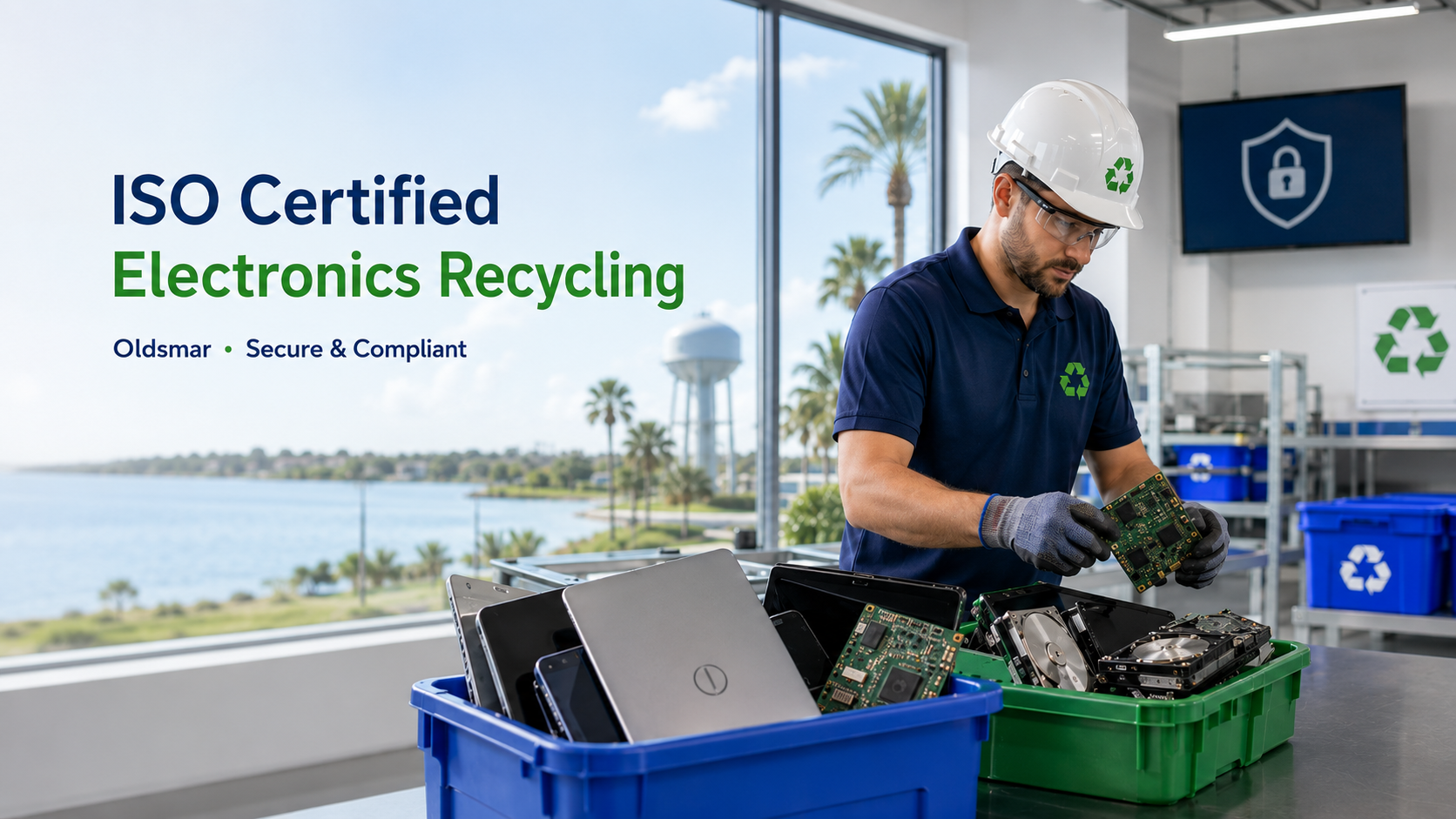 ISO Certified Electronics Recycling