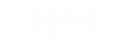 Rodbuster Machado LLC - White Logo