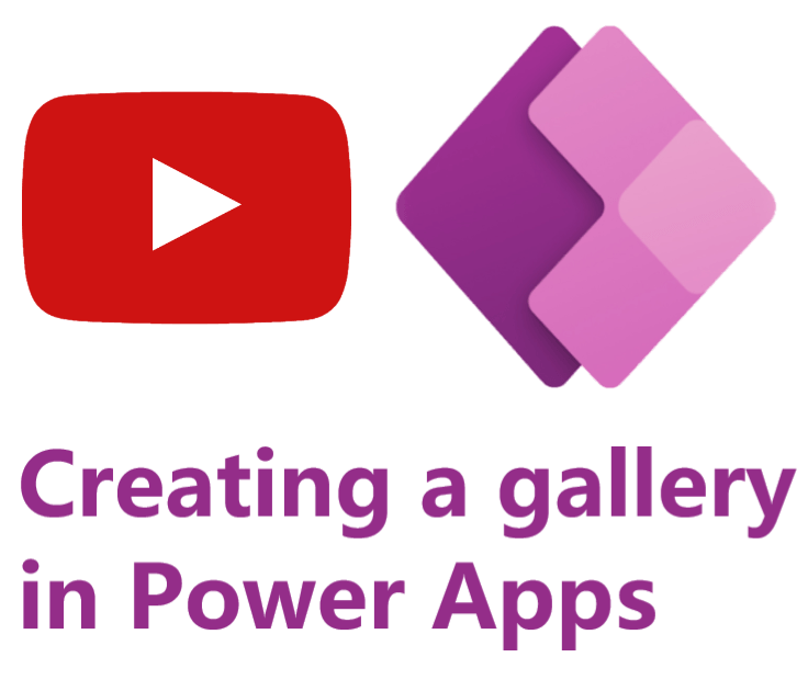 Afspeellijst: Creating a gallery in Power Apps