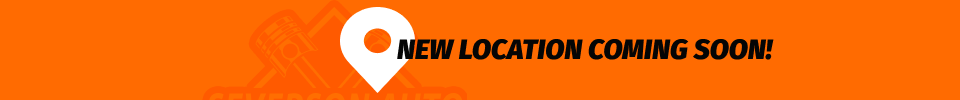 Orange banner with logo and text reading “NEW LOCATION COMING SOON!”