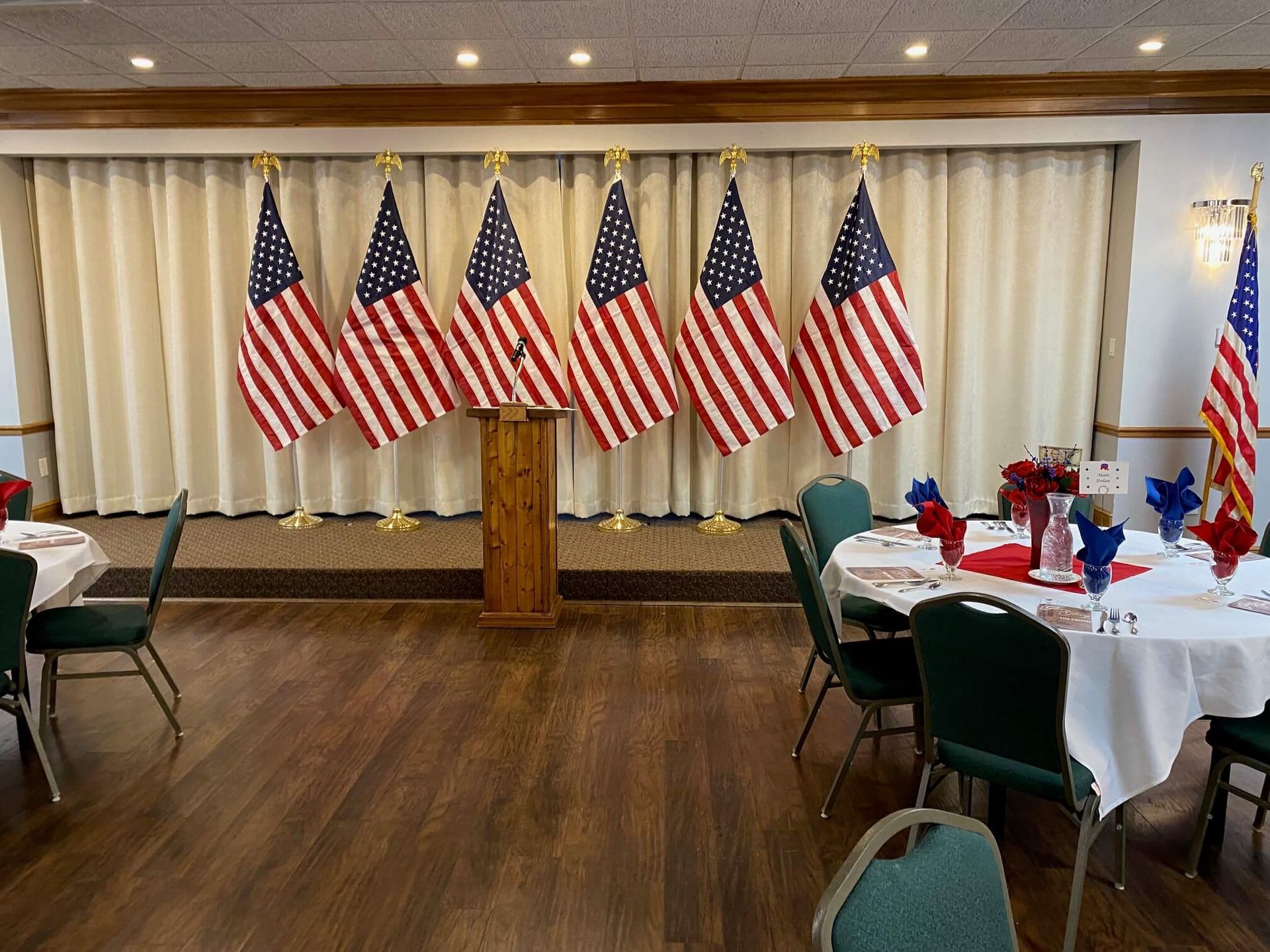 Elks Ballroom - Podium