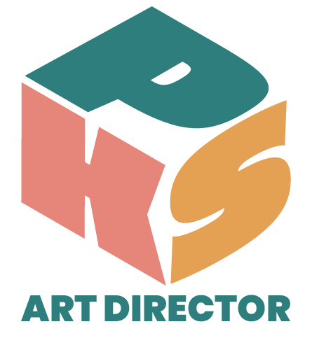 PKS logo with art director tag