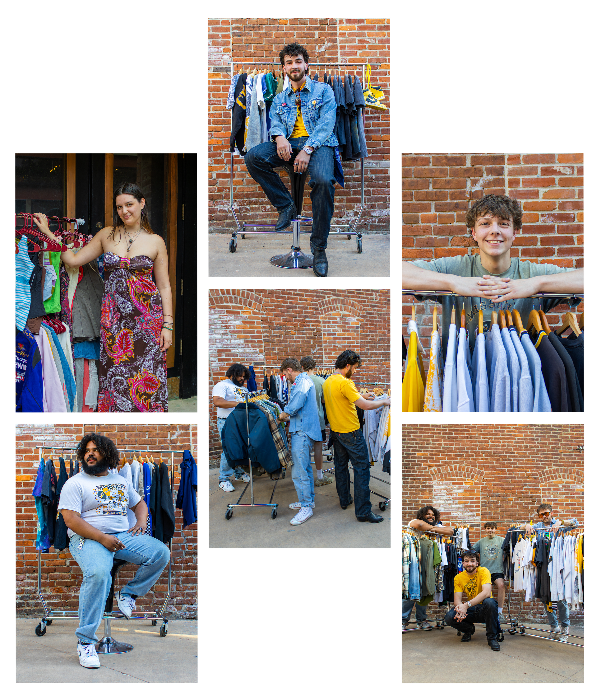 Collage of move mag feature photos