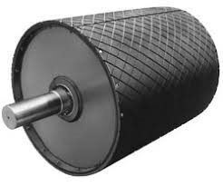 Pulley natural diamond lagging