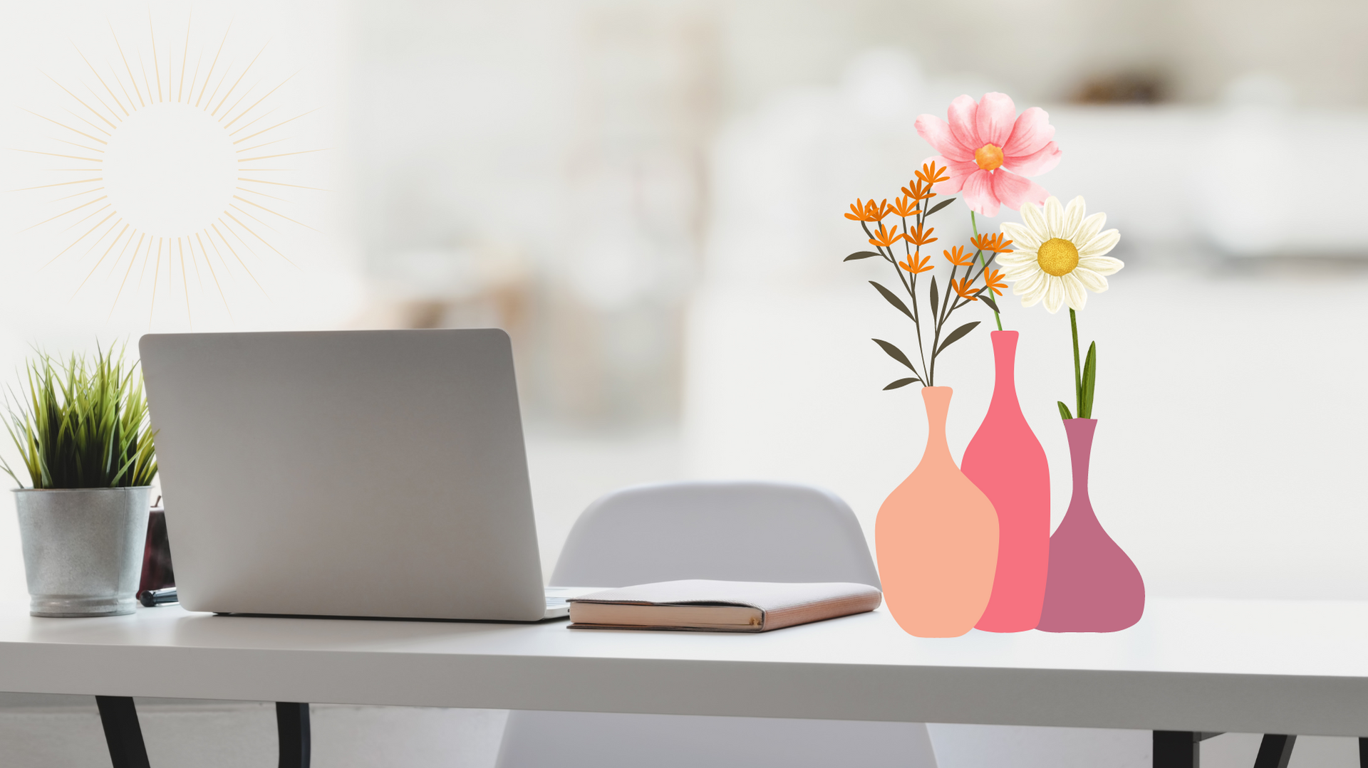 Aumaier, Arbeitsplatz im Frühling