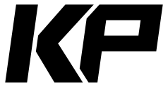 Black logo with