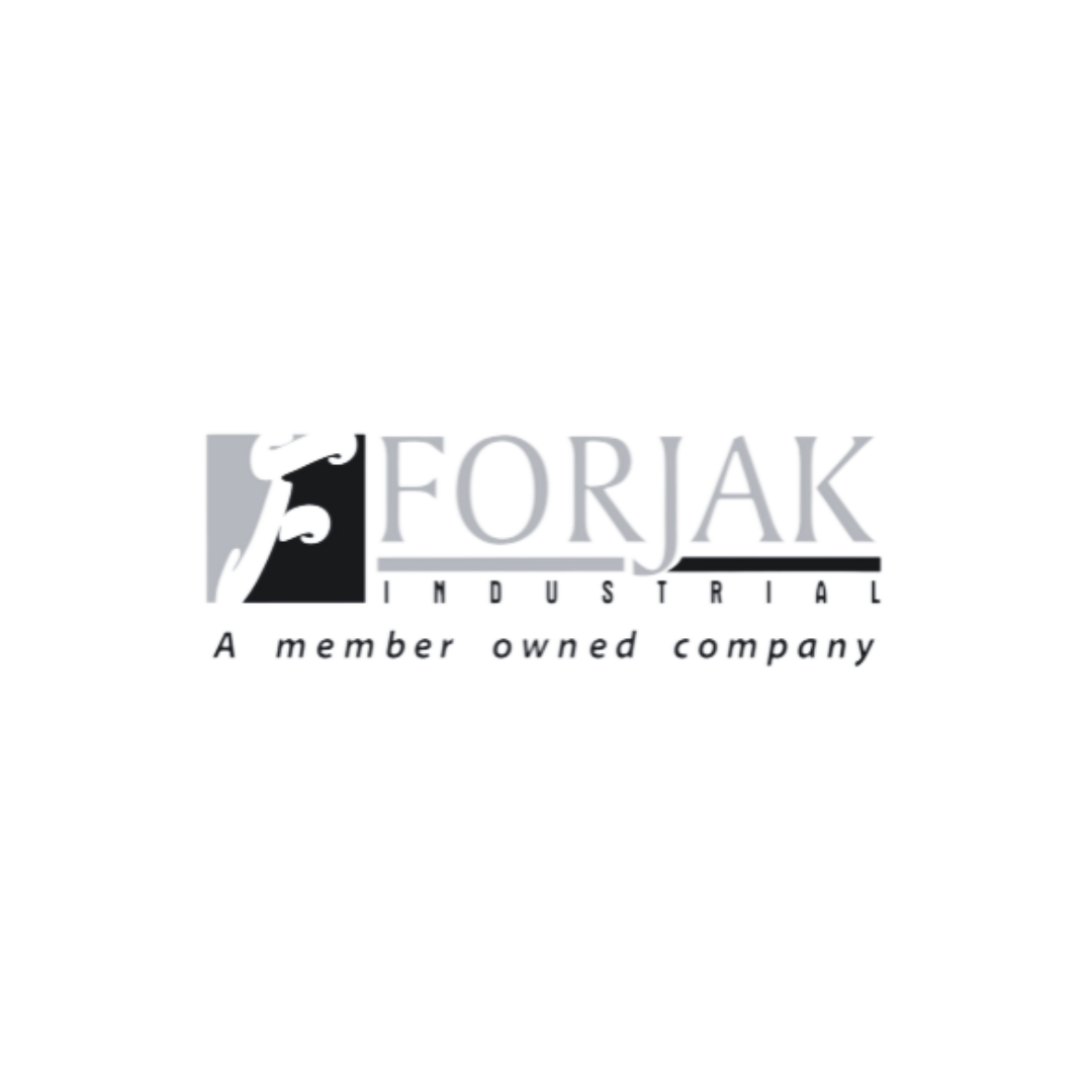The forjak industrial logo is a member owned company