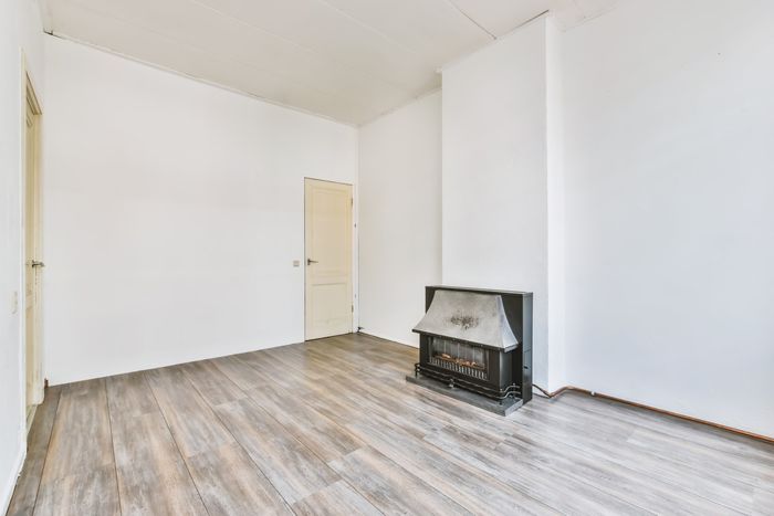 fireplace in the room