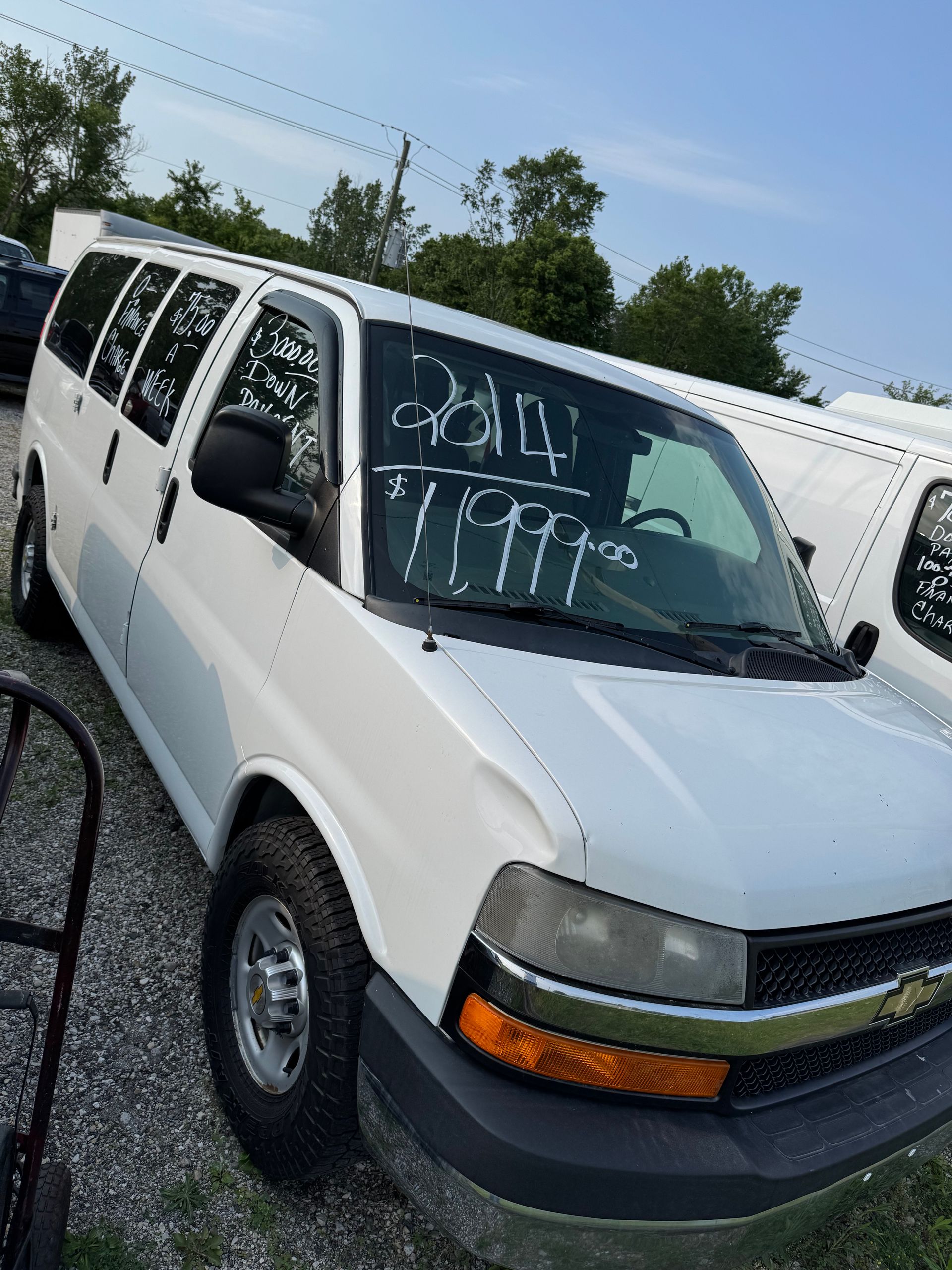 2014 Chevy Passenger Van