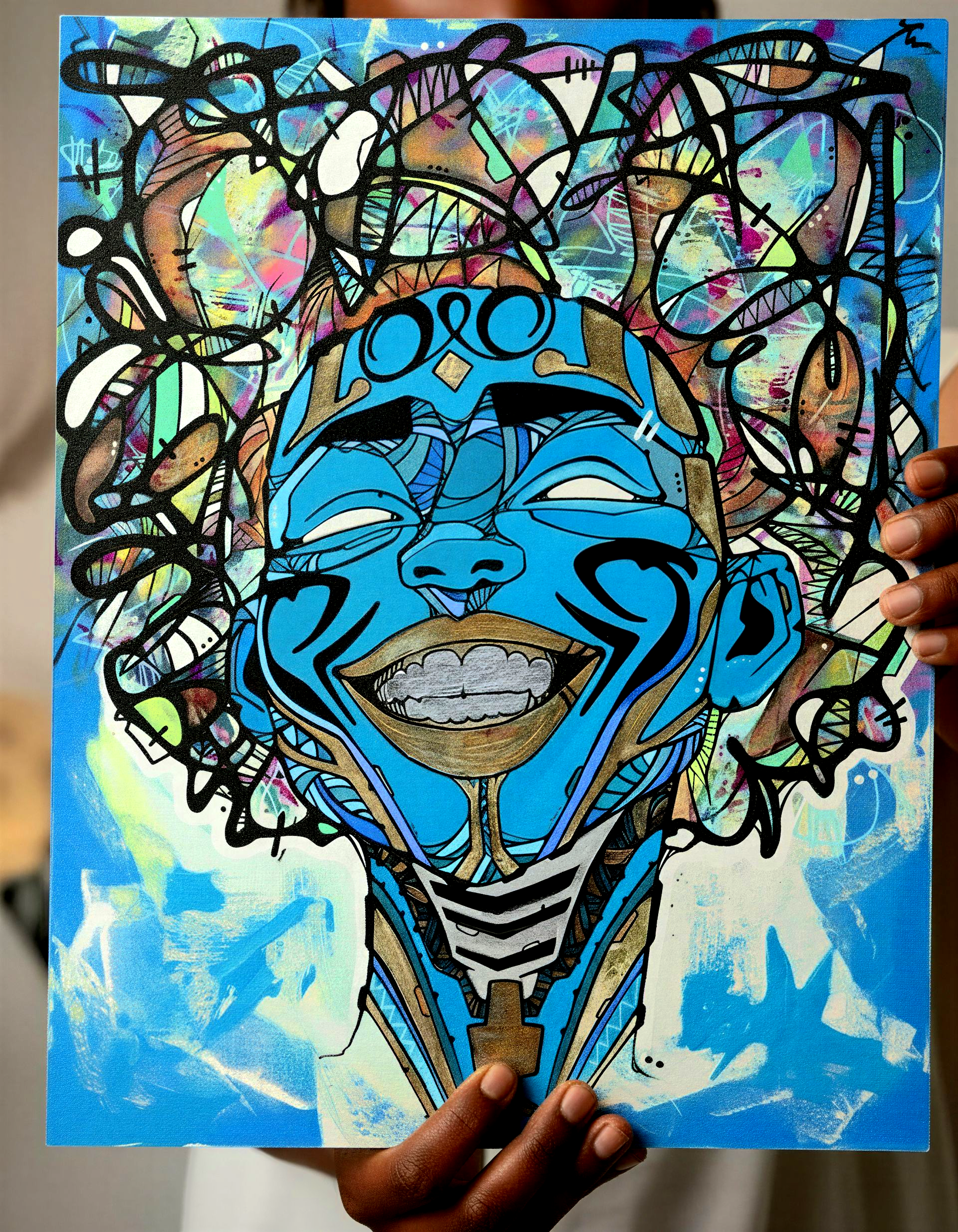 Joy Limited Edition Art Print 16x20 Signed Afrofuturist Artwork