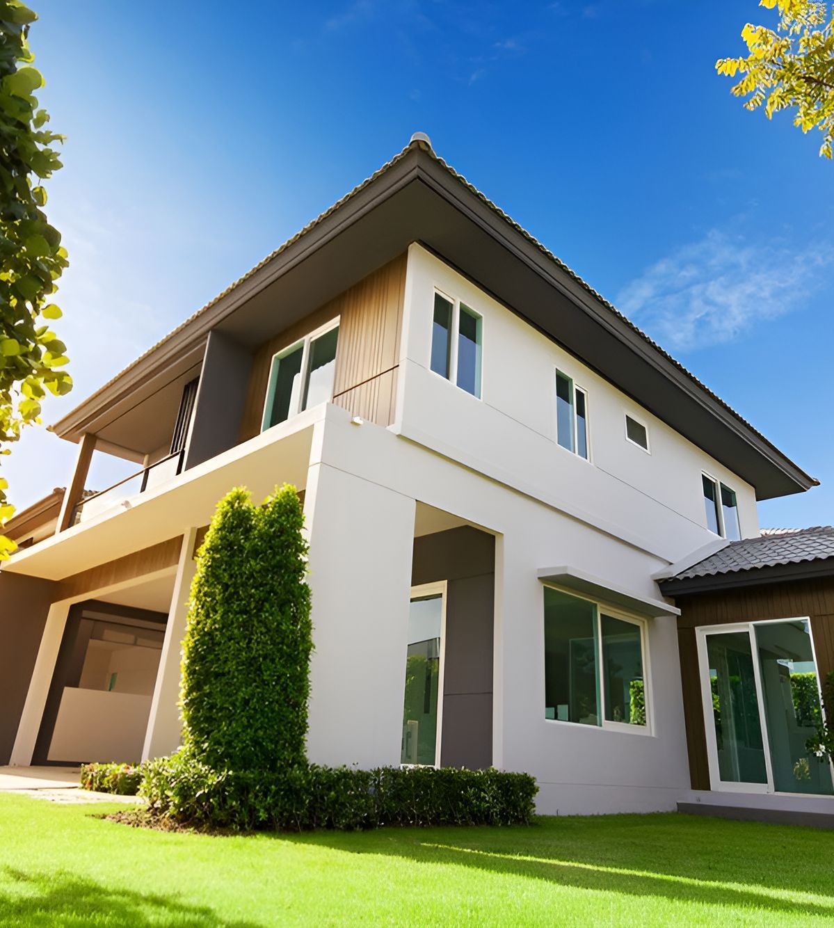 A Large White House With A Lot Of Windows — Anytime Conveyancing In Laurieton, NSW
