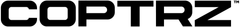 The word coptrz is written in black on a white background