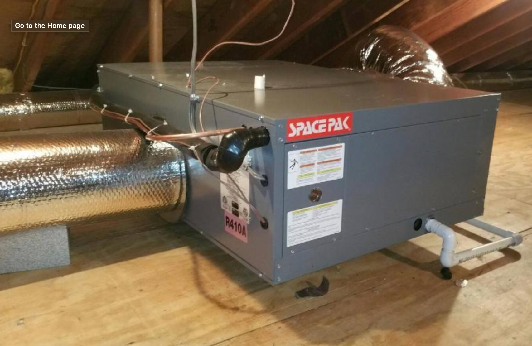 Air Conditioning System on Roof — Bowie, MD — A One Heating, Air Conditioning and Plumbing LLC