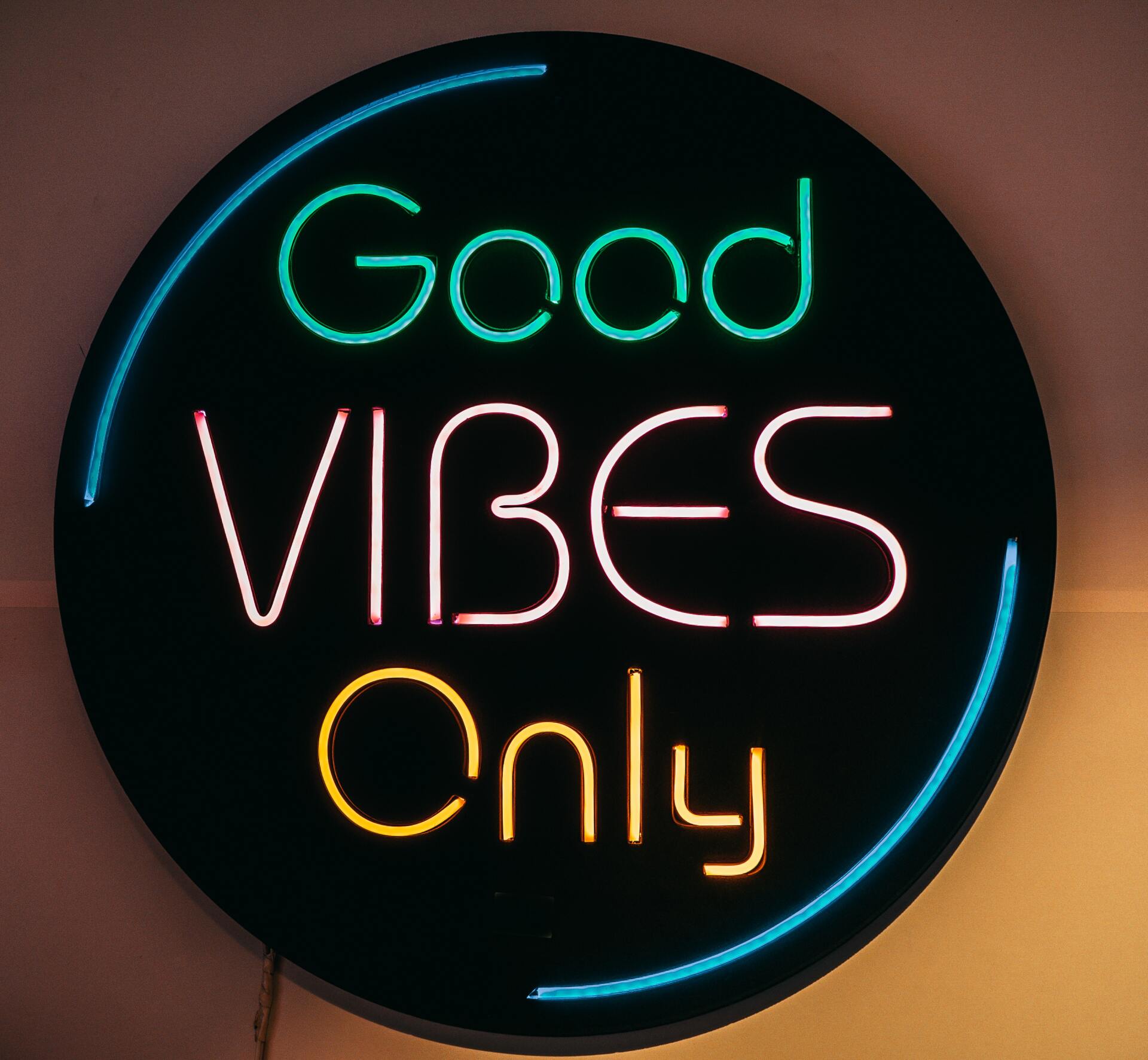 Good vibes only afbeelding