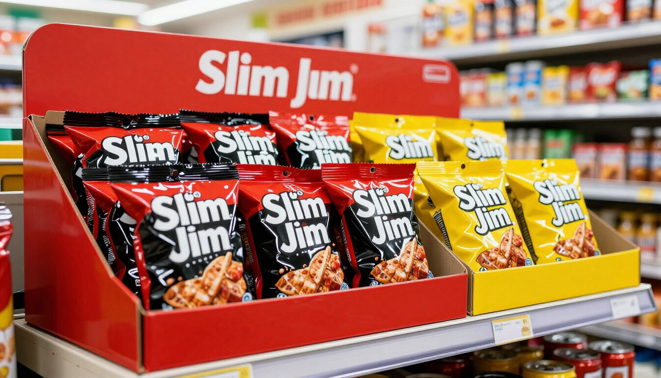 Slim Jim convenience store display