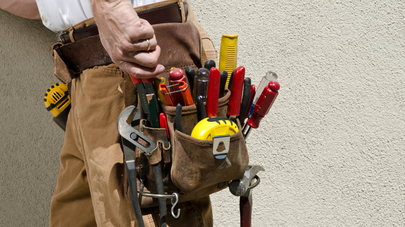 Construction worker on site