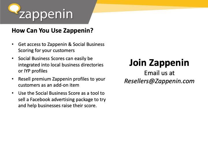 A sign that says zappenin on it and says how can you use zappenin
