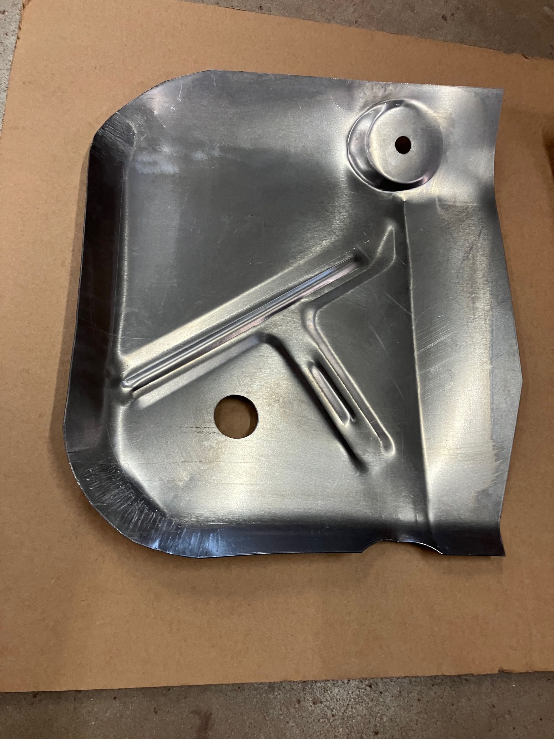 1963 Galaxie Right rear floor pan bottom.