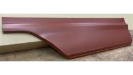 Red car body panel.