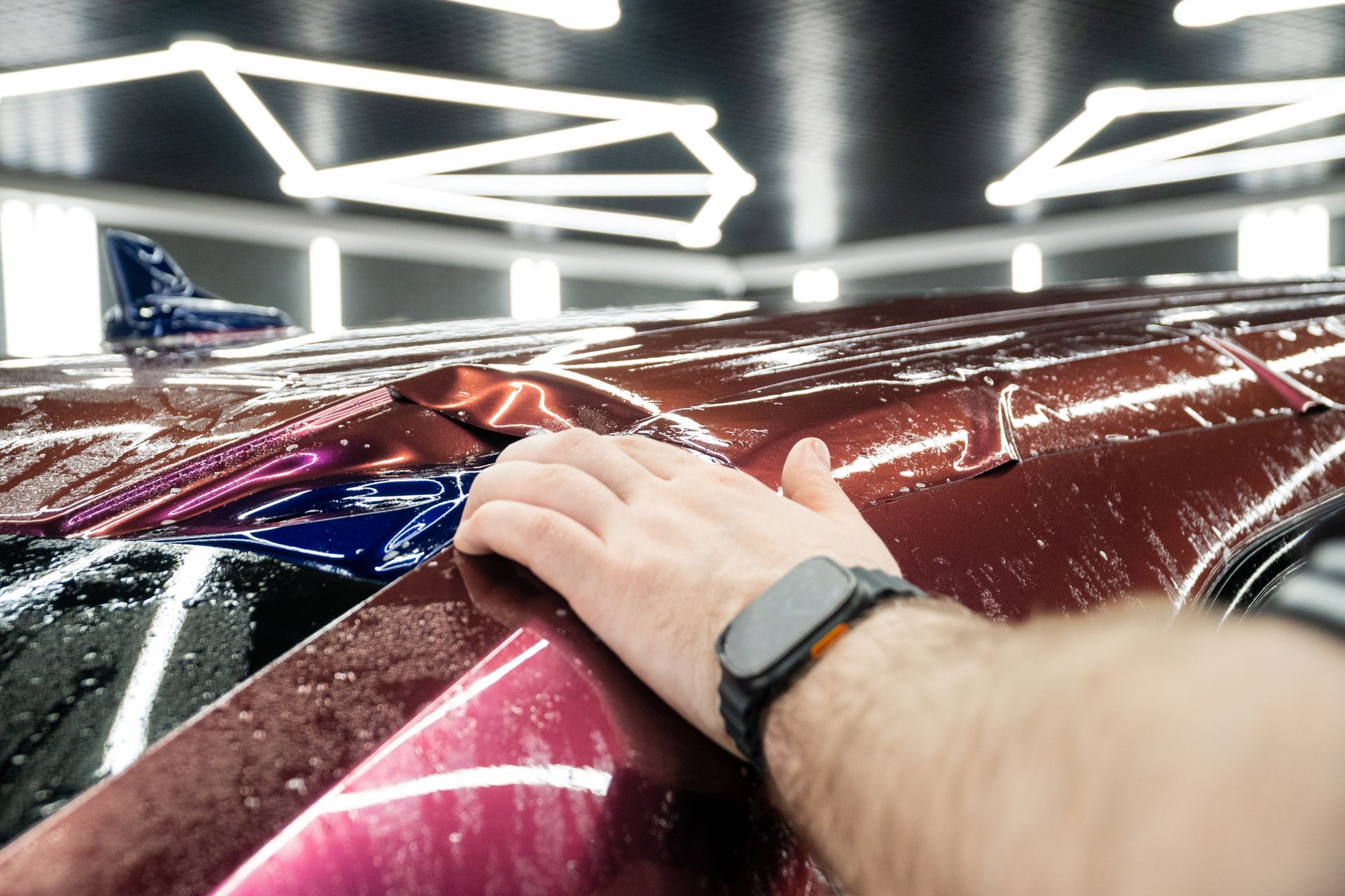 Mike Coating an FX4 Ford Truck at Fast Lane Detailing