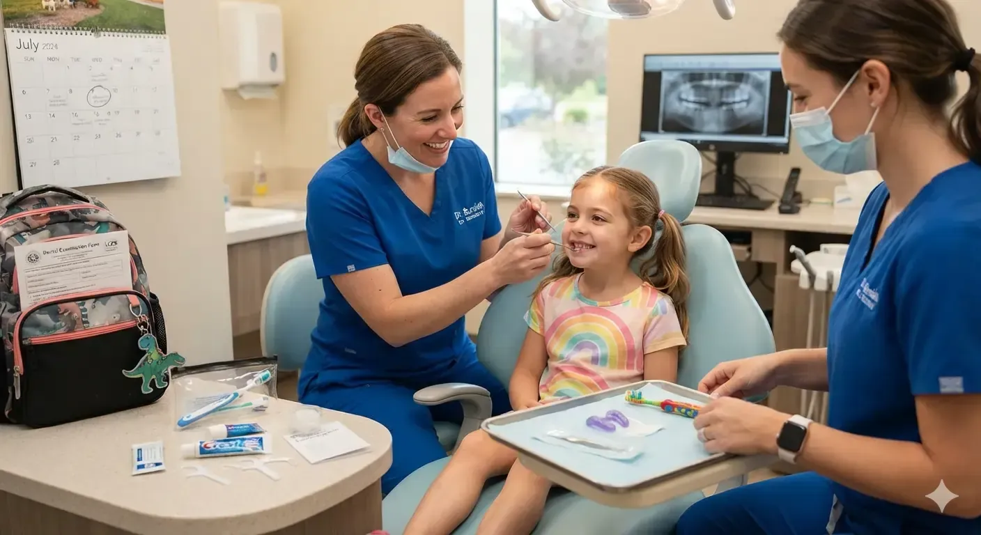 dental check-up for your child , Burke VA