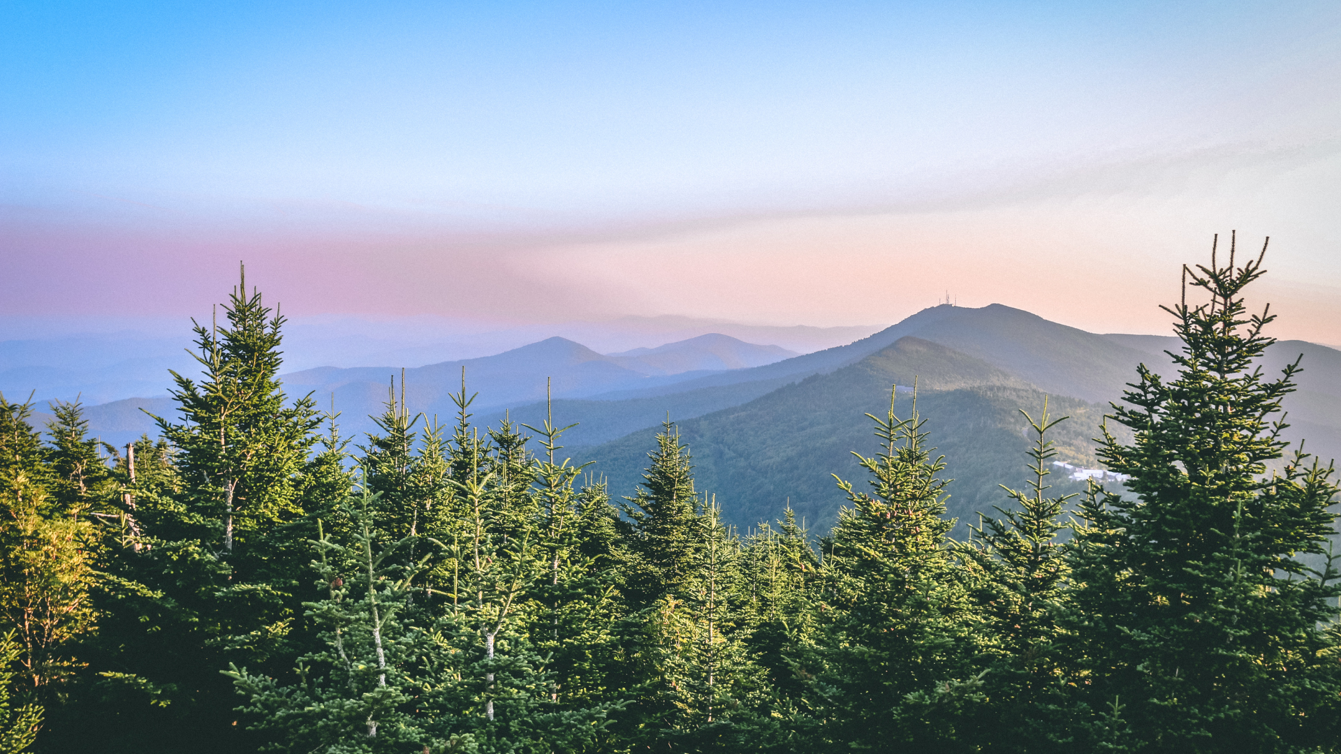 Asheville Mountain City Lake Images
