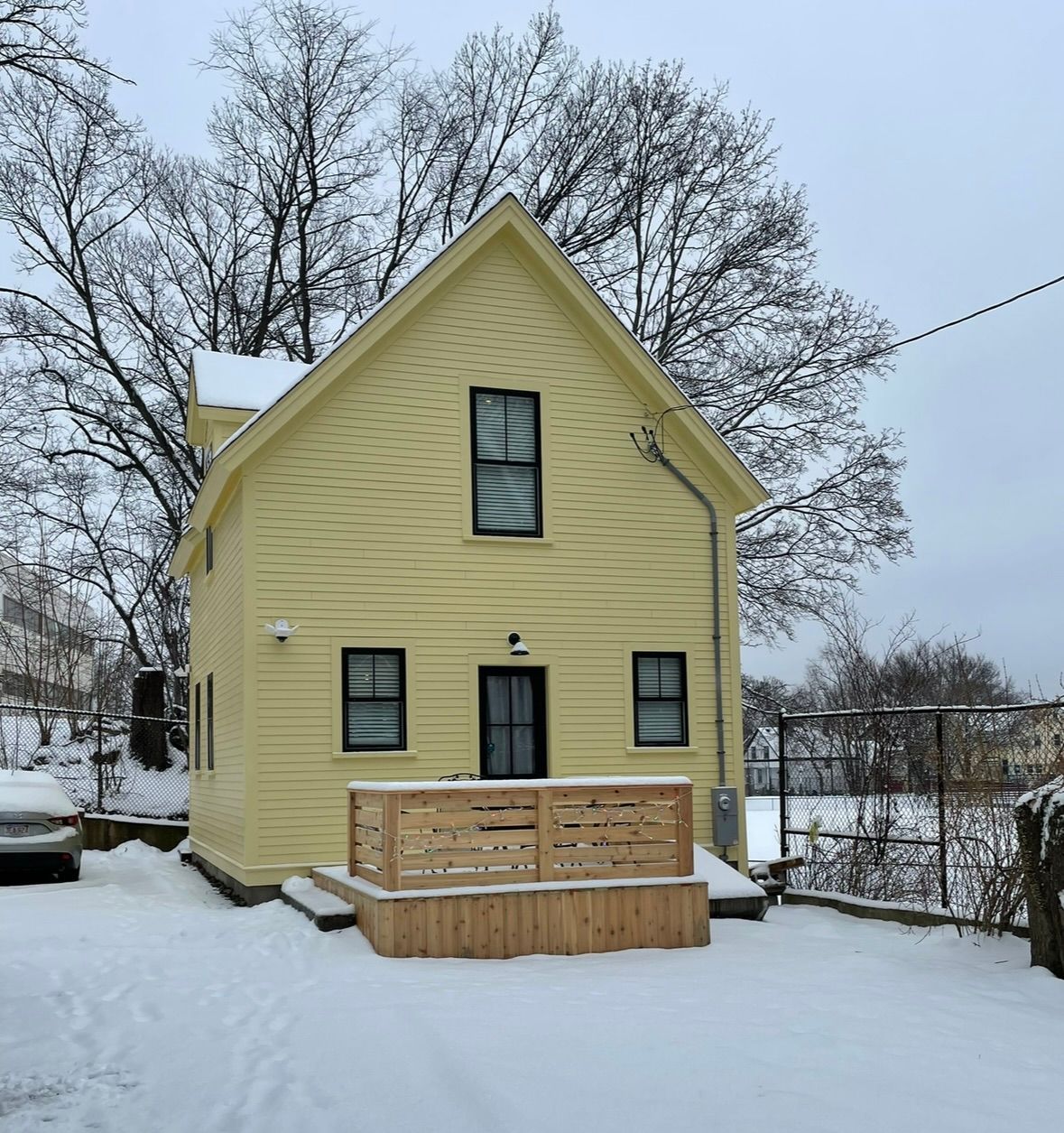 accessory dwelling unit with replacement windows somerville ma