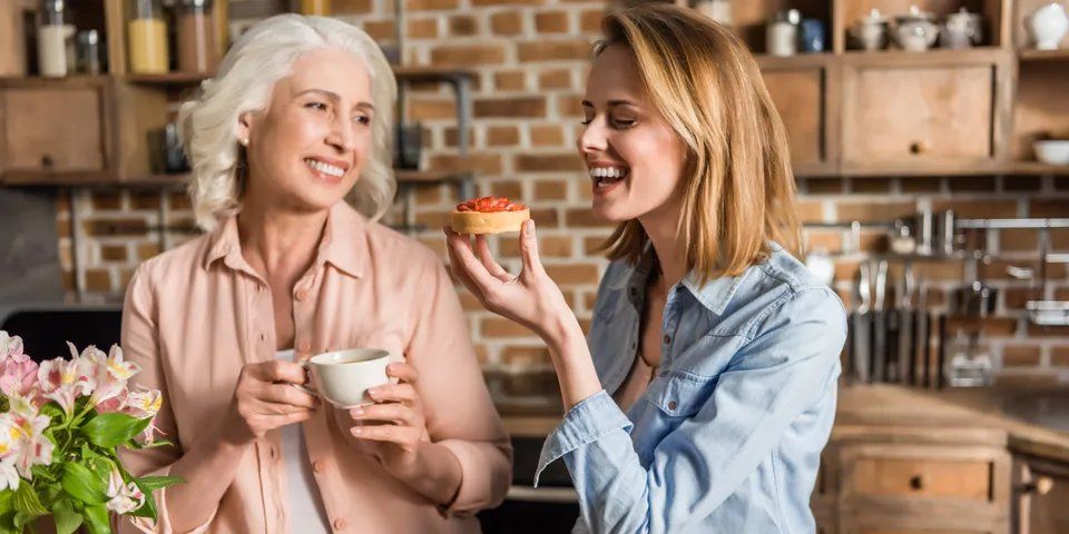 Two Woman Having Fun — Brooklyn, NY — Safe Haven Home Care