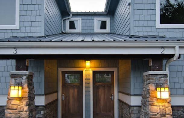 Residential House Front Porch — Waukee, IA — Allstate Gutter & Siding Residential House Front Porch — Waukee, IA — Allstate Gutter & Siding