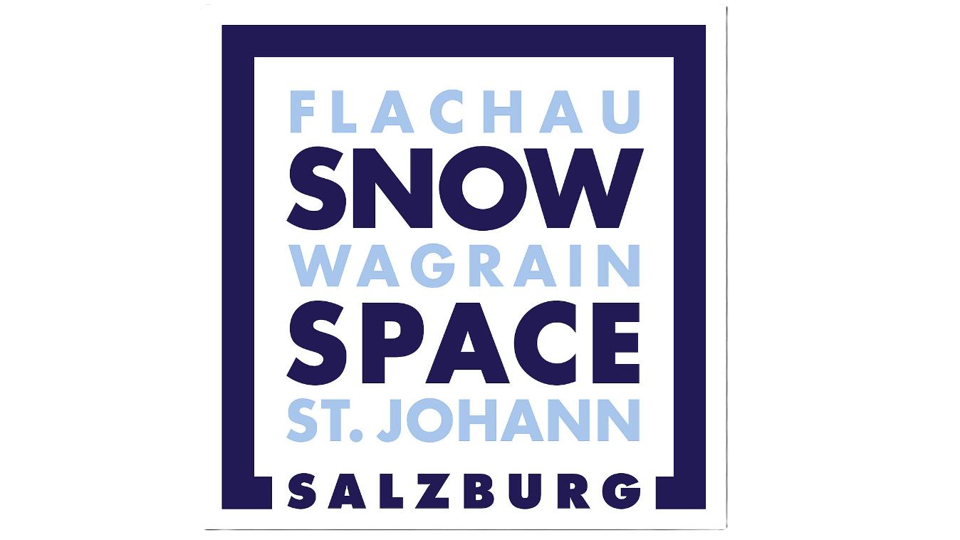 FISCHAU SNOW WAGRAIN SPAC ST. JOHANN SALZBURG logo in blue and purple text