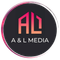 A & L Media logo representing AI-powered marketing and business growth solutions