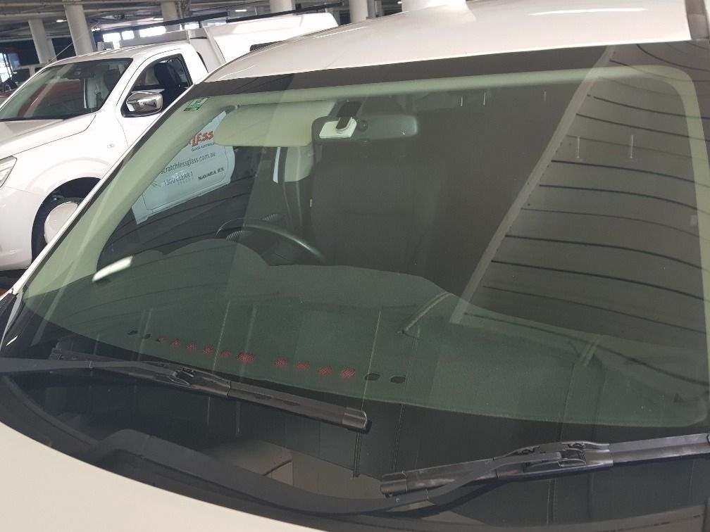 Car Windscreen Showing the Interior