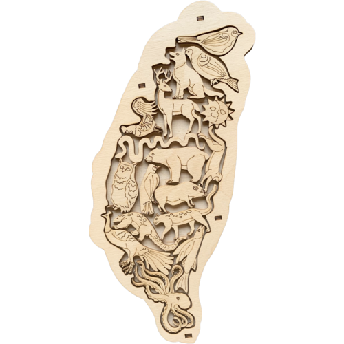 Taiwan-shaped Puzzle