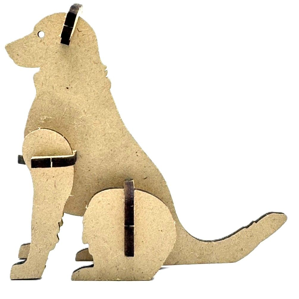 黃金獵犬動物拼圖 Golden Retriever Animal Puzzle