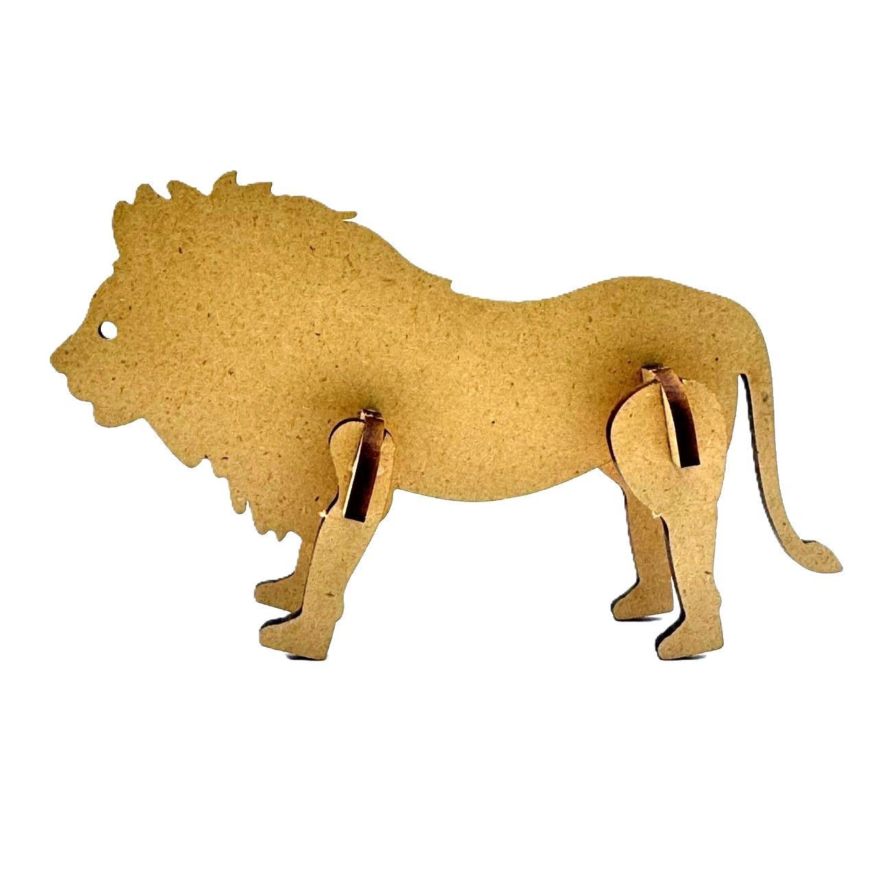 獅子動物拼圖 Lion Puzzle