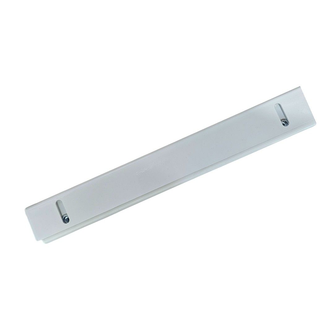 White Metal Mounting Bracket With Two Screws — Bigdog Welding and Fabrication Pty Ltd In Currajong, QLD