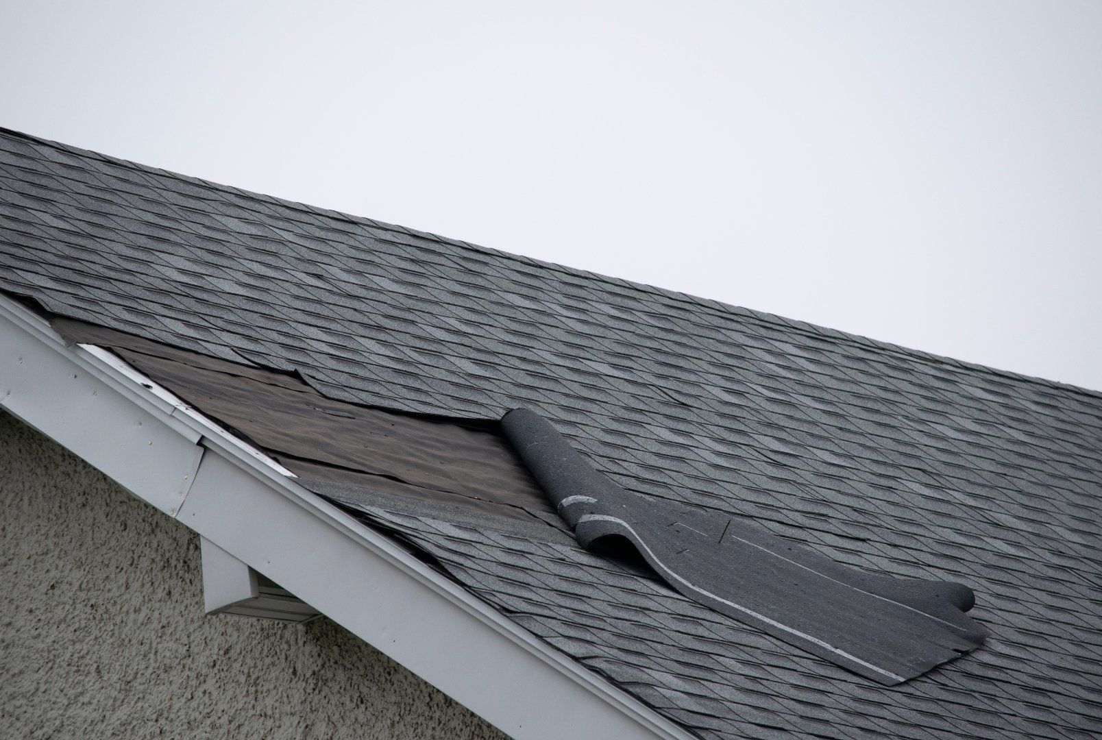 Residential shingle roof repair