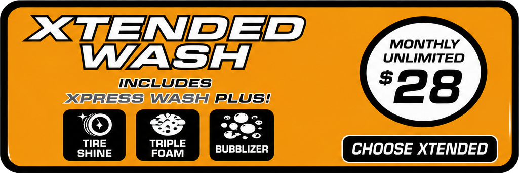 xtended car wash plan