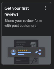 google business profile reviews