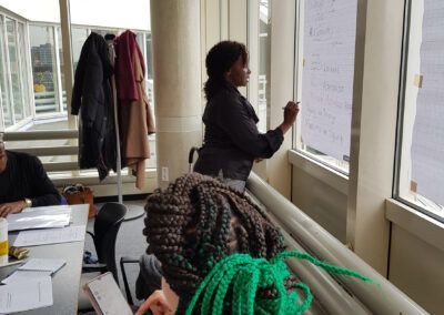 Odilia teaching.