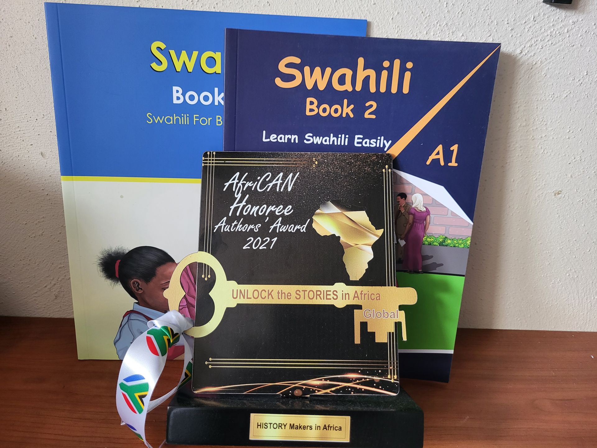 Swahili books and award .