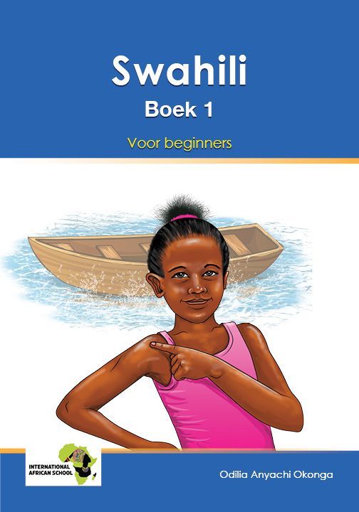 Swahili language textbook cover.